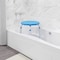 Flash Furniture HERCULES Adjustable Bath & Shower Stool w/Height-Adjust Frame, 300 lbs. Static Wght Capacity, Blue DC-HY3400L-BLU-GG - alternate 10
